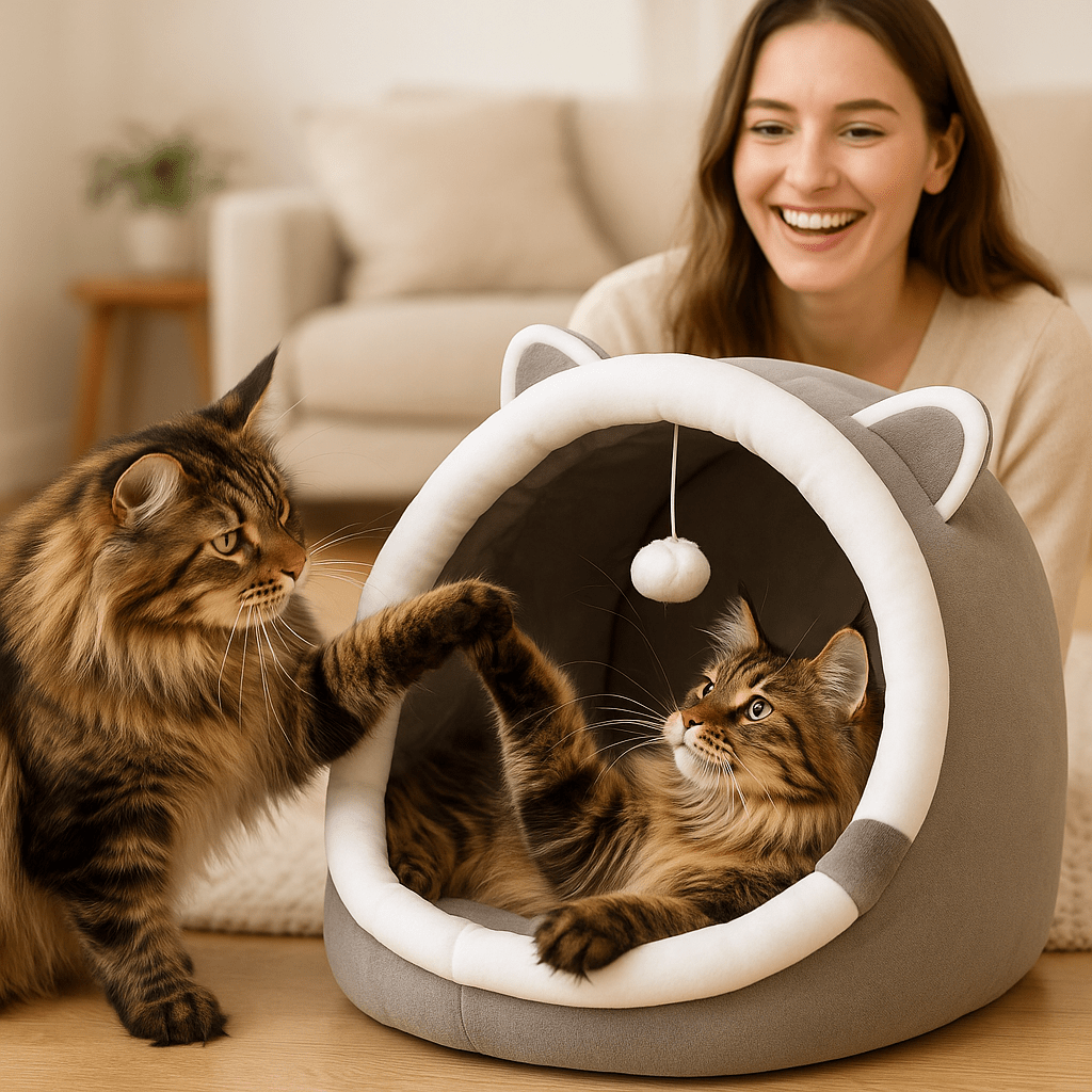 Panier Chat | Le Royaume du Ronronâą - Le Sommeil du Chat