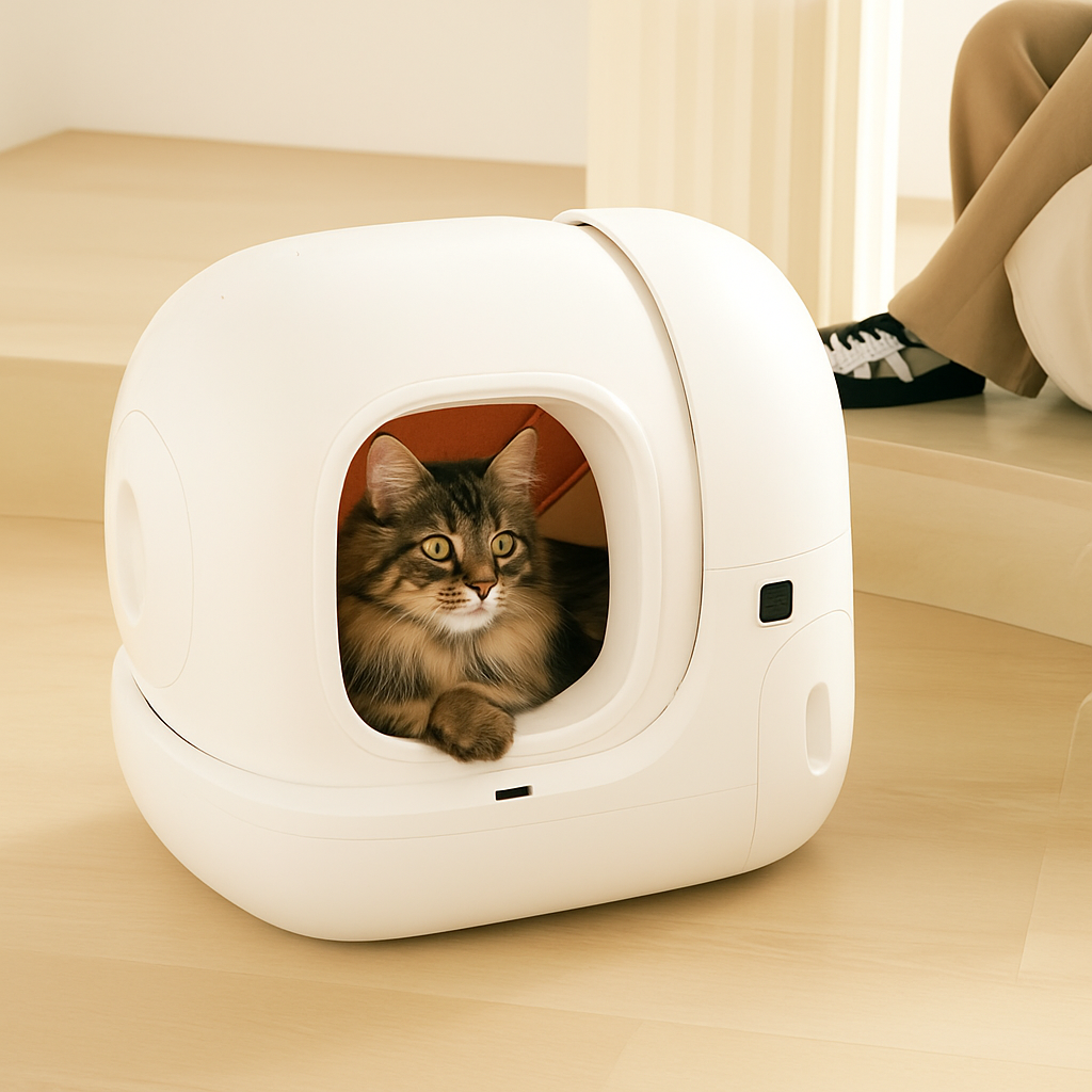 Maison de Toilette pour Chat | La Maison de la Propreté™