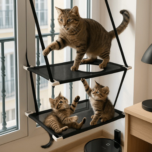 Hamac Chat Fenetre | Le Grand Observateur™ - Le Sommeil du Chat