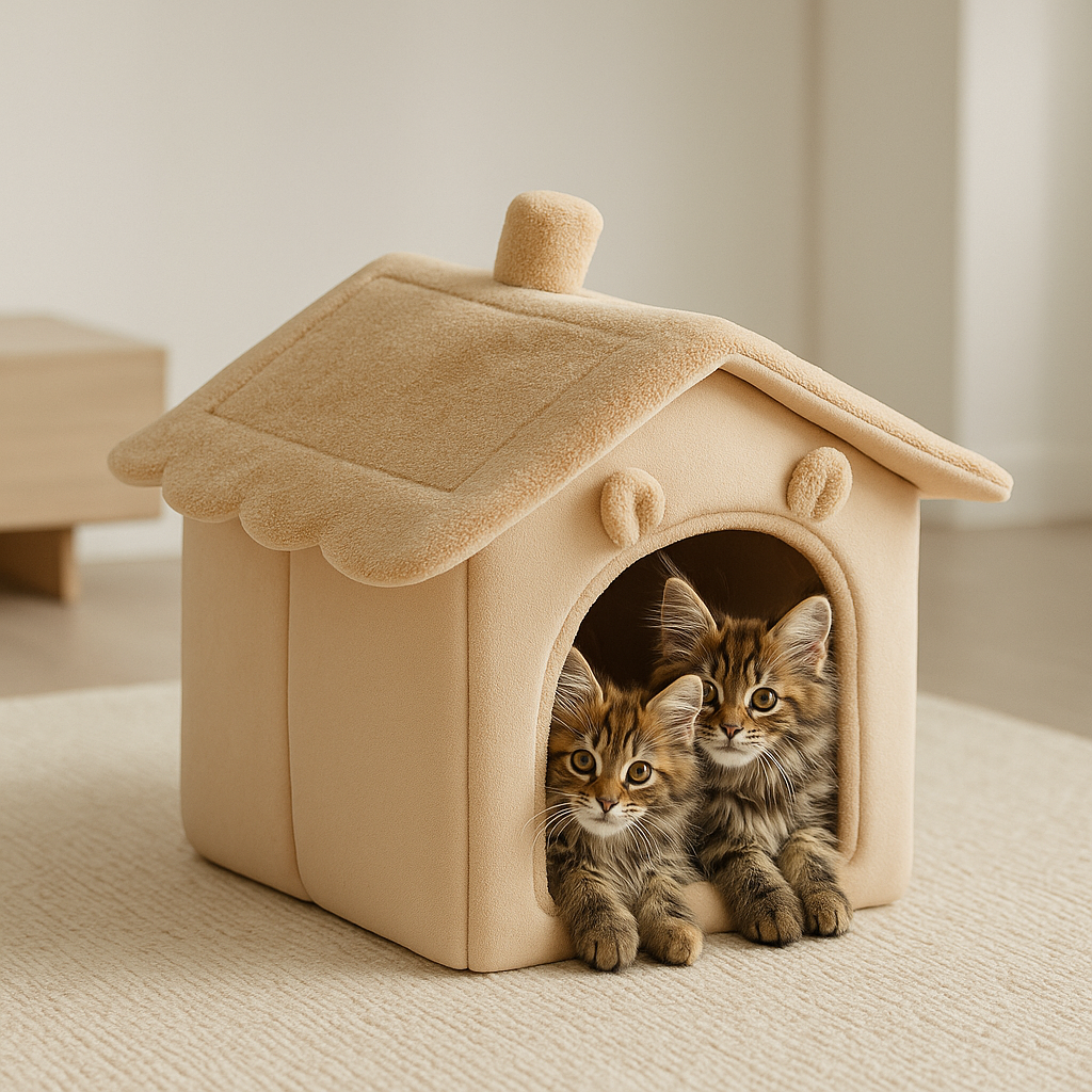 maison chat bebe maine coon