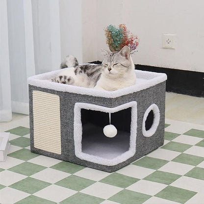 Maison pour Chat en coton