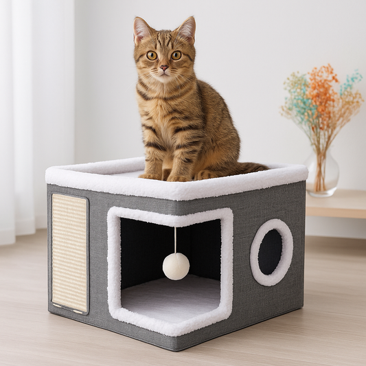 maison pour chat innovatrice