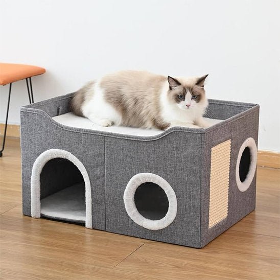 Maison pour les Chats panneaux mdf