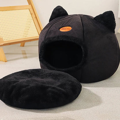 Niche à Chat avec coussin noir