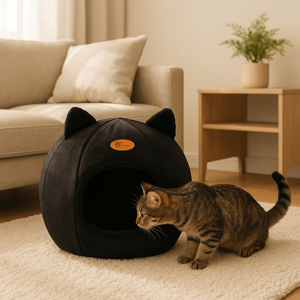 Niche à Chat | La Minou Box™ - Le Sommeil du Chat