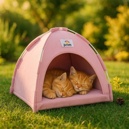 niche pour chat exterieur rose