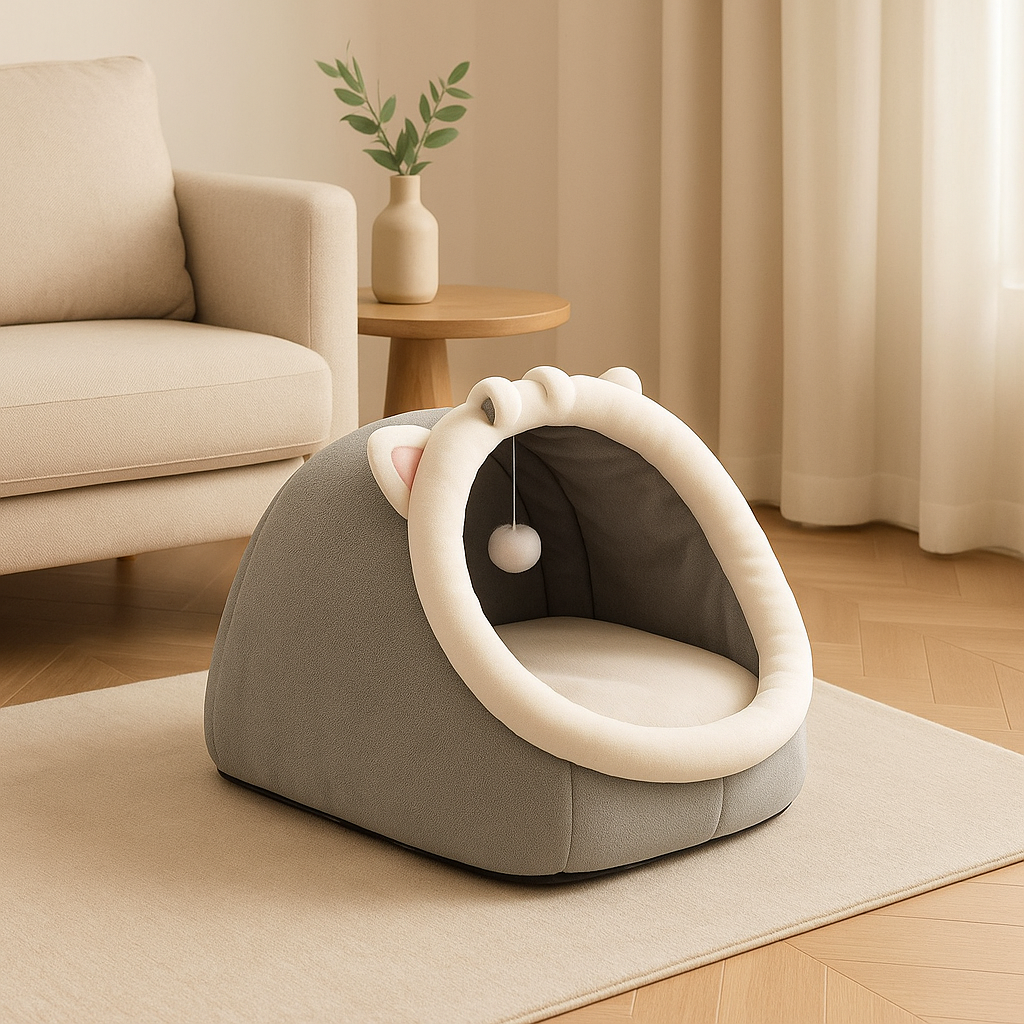 niche pour chat housse amovible et lavable