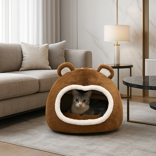 niche pour chat oreille dours