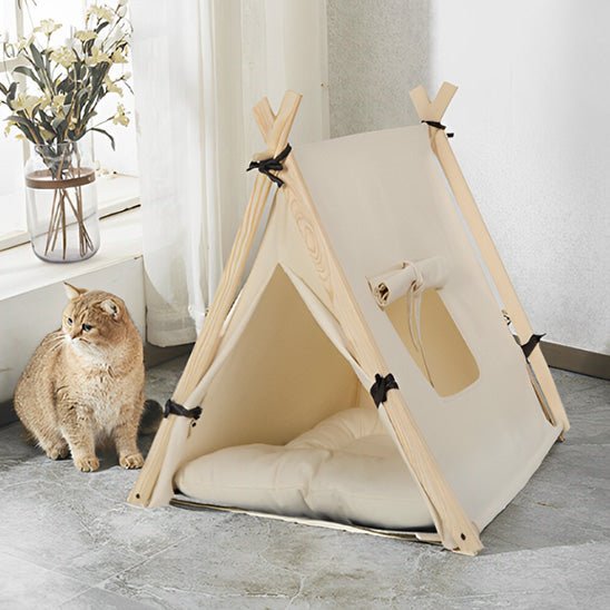 Niche pour Chaton en bois