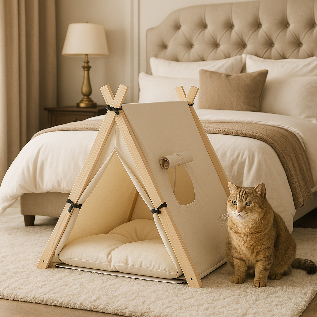 niche pour chaton moelleuse