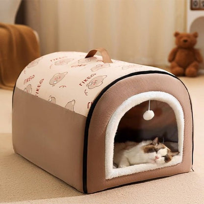 Niche pour Chaton tissu oxford