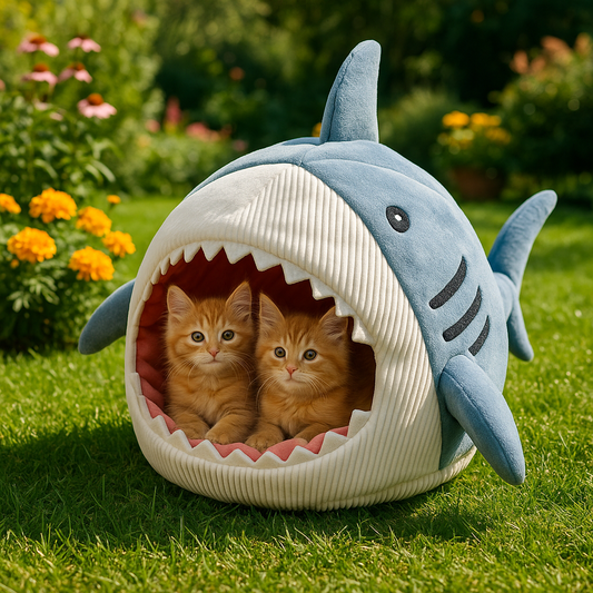 niche chat exterieur requin
