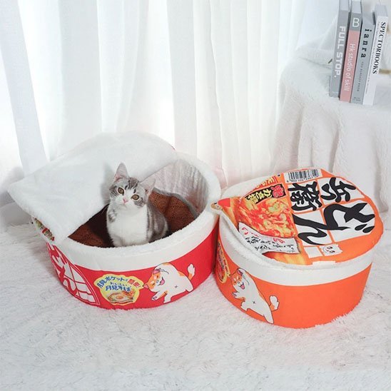 Panier Chat | Le Kawaii Ramen™ - Le Sommeil du Chat