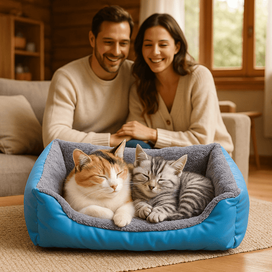 Panier pour Chat | Panier Câlinou™ - Le Sommeil du Chat